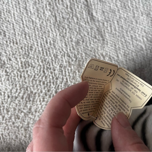 Hansa Zebra, Baby (3452) Plush Realistic looking - Picture 7 of 8